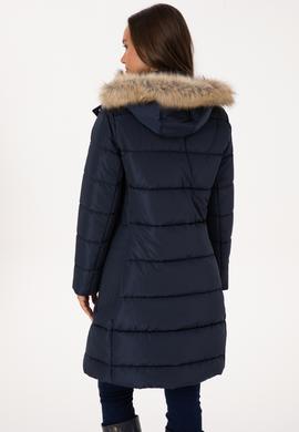 Kadın Lacivert Kaban - 50308001014