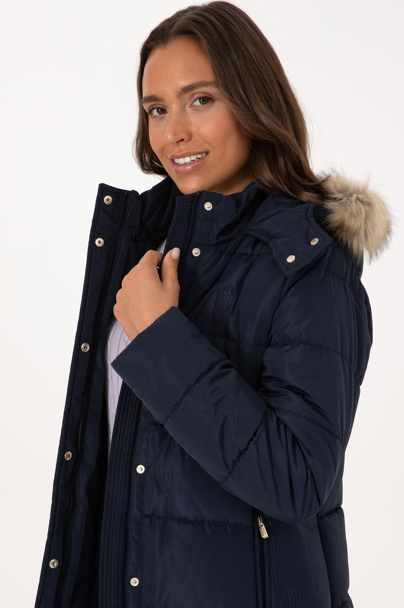 Kadın Lacivert Kaban