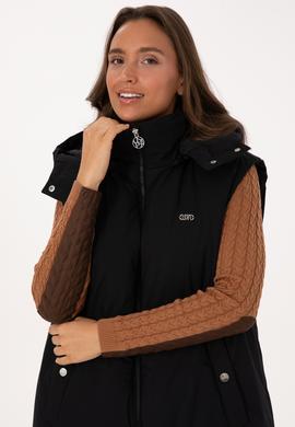 Kadın Siyah Yelek - 50308613004