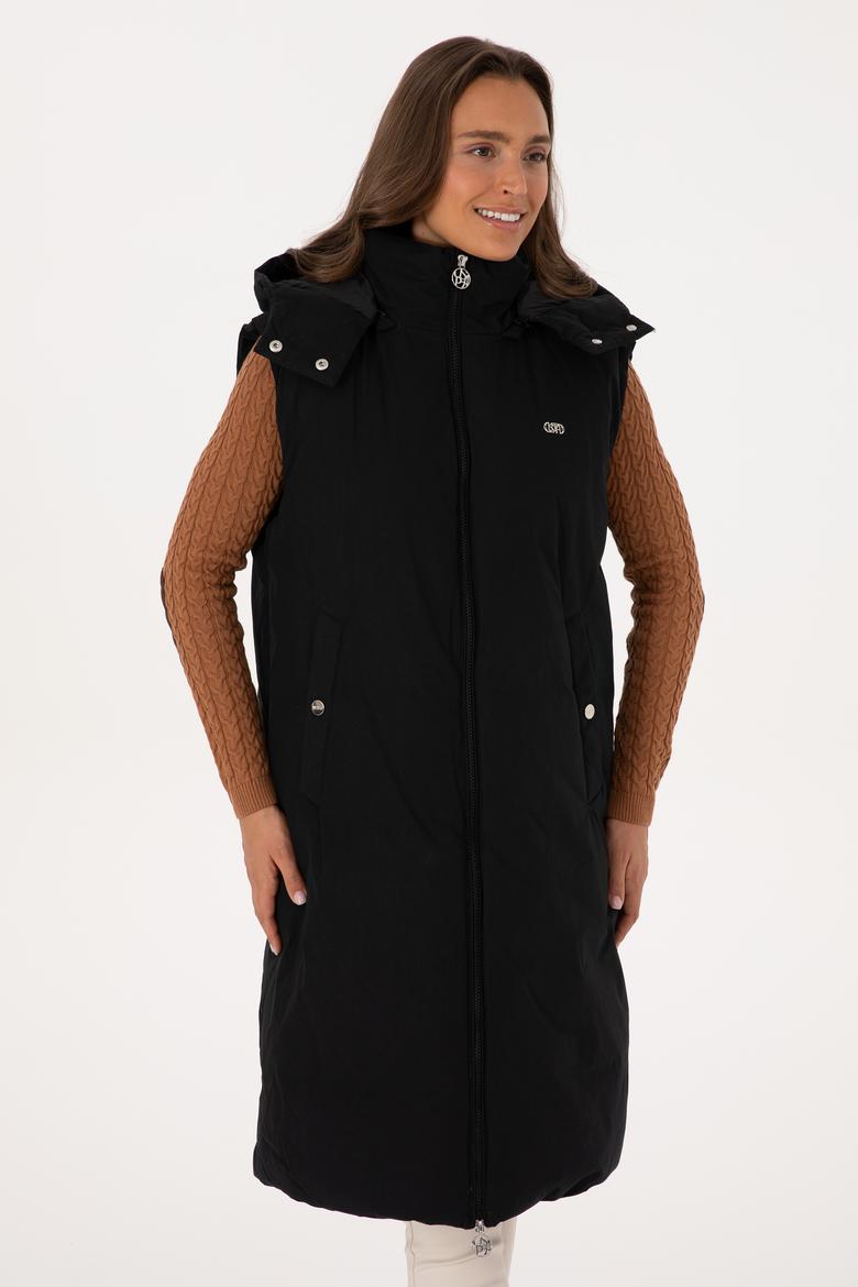 Kadın Siyah Yelek - 50308613004