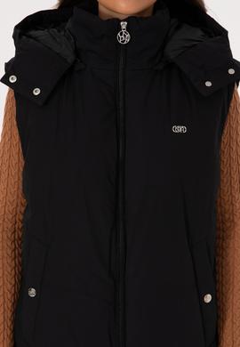 Kadın Siyah Yelek - 50308613004