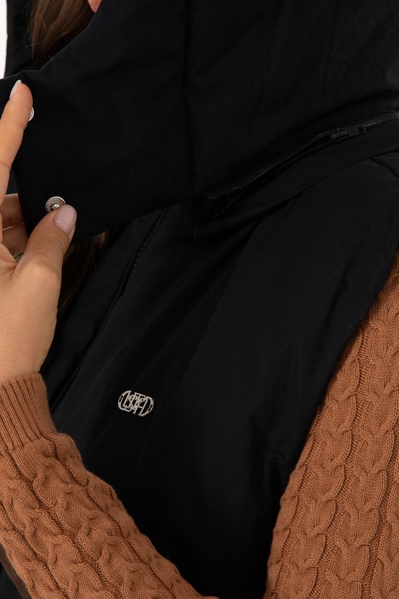 Kadın Siyah Yelek - 50308613004