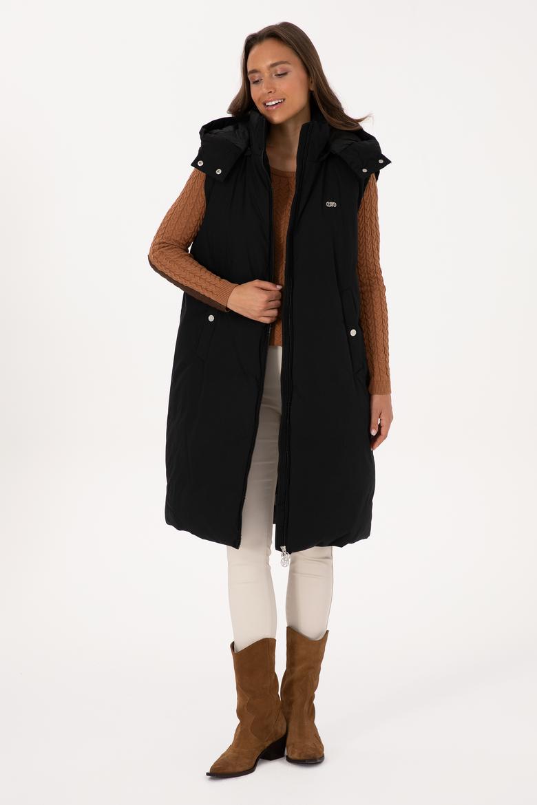 Kadın Siyah Yelek - 50308613004