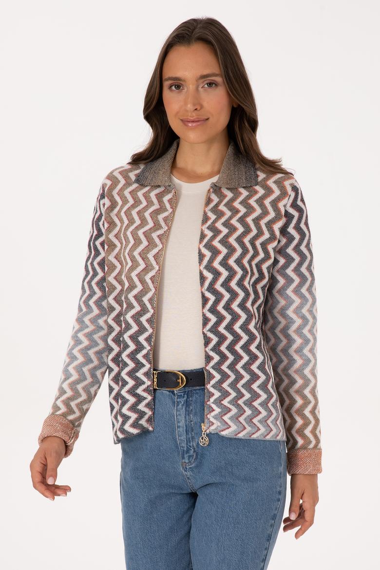 Kadın Taş Triko Hırka