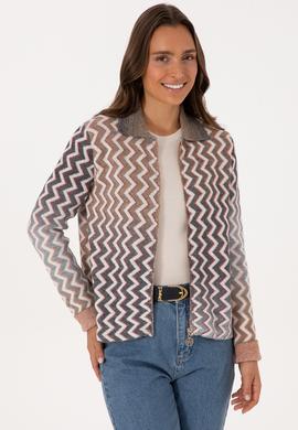 Kadın Taş Triko Hırka - 50309560007