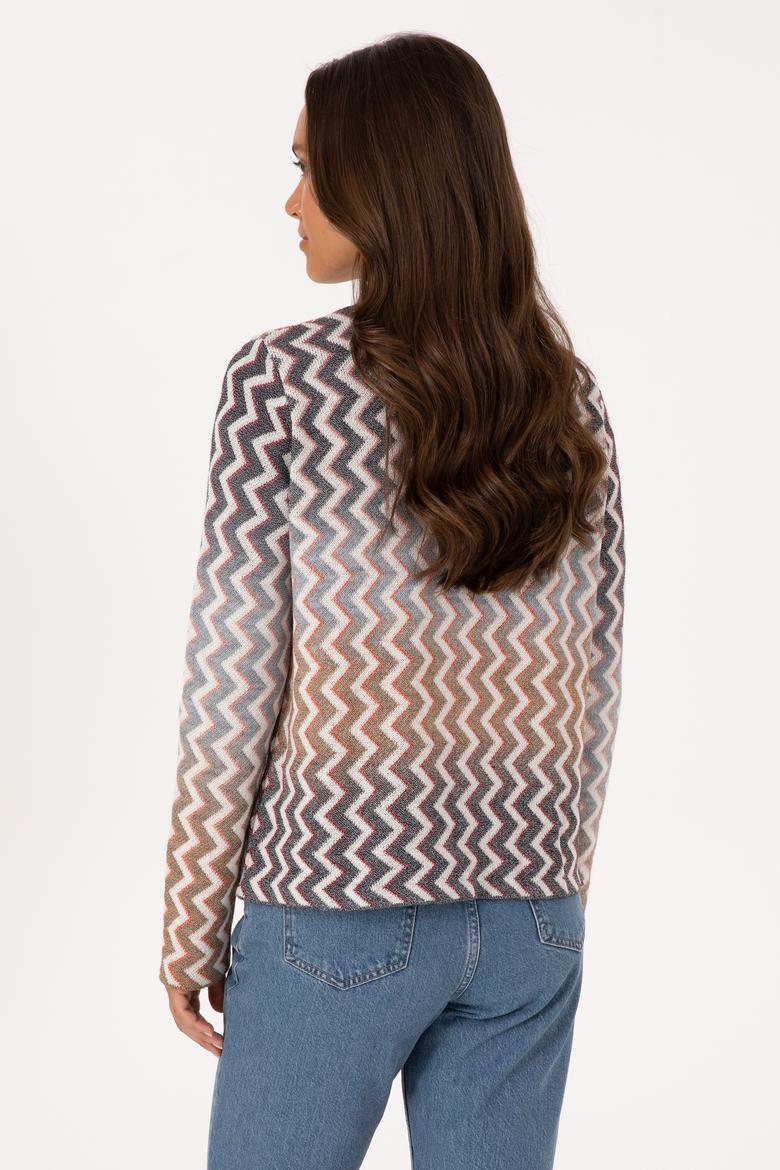 Kadın Taş Triko Hırka - 50309560007