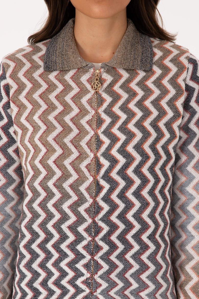 Kadın Taş Triko Hırka - 50309560007