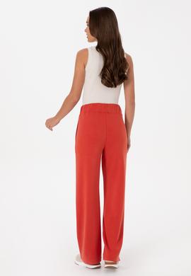 Kadın Kiremit Modal Karışımlı Loose Fit Eşofman Altı - 50307761094