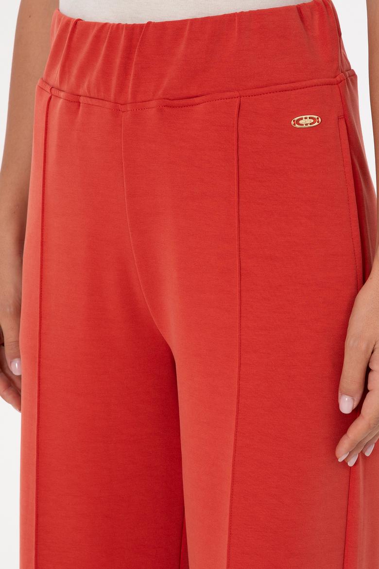 Kadın Kiremit Modal Karışımlı Loose Fit Eşofman Altı - 50307761094