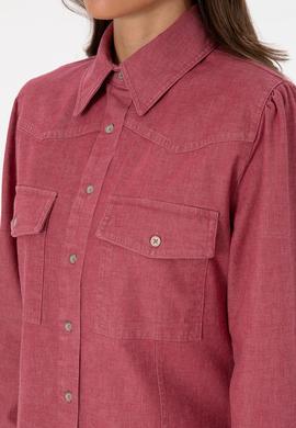 Kadın Koyu Frambuaz Dokuma Elbise - 50308597021