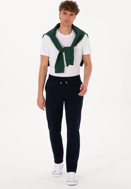 Erkek Lacivert Şardonlu Eşofman Altı - 50313761009