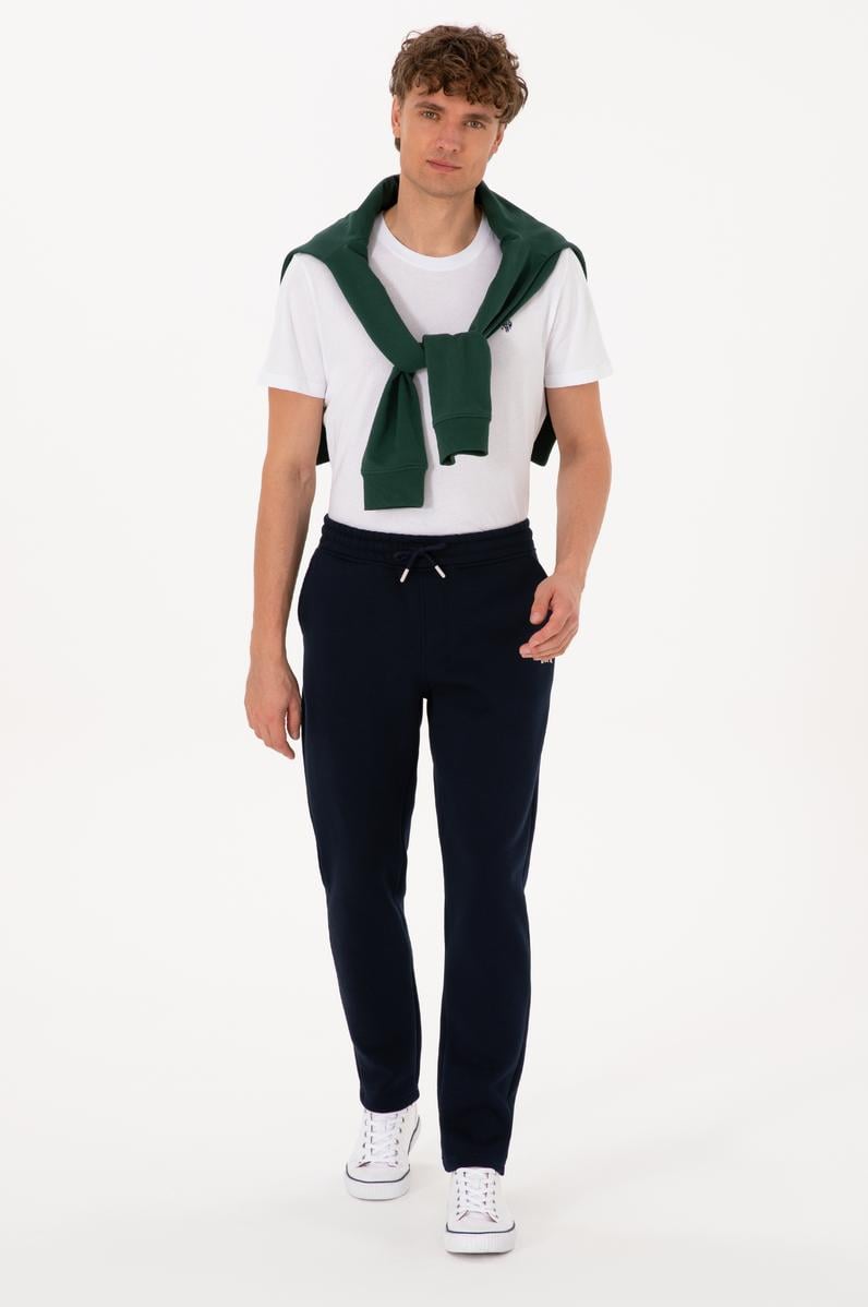 Erkek Lacivert Şardonlu Eşofman Altı