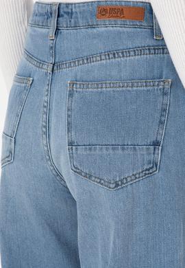 Kadın Açık Mavi Loose Fit Jean Pantolon - 50316568007