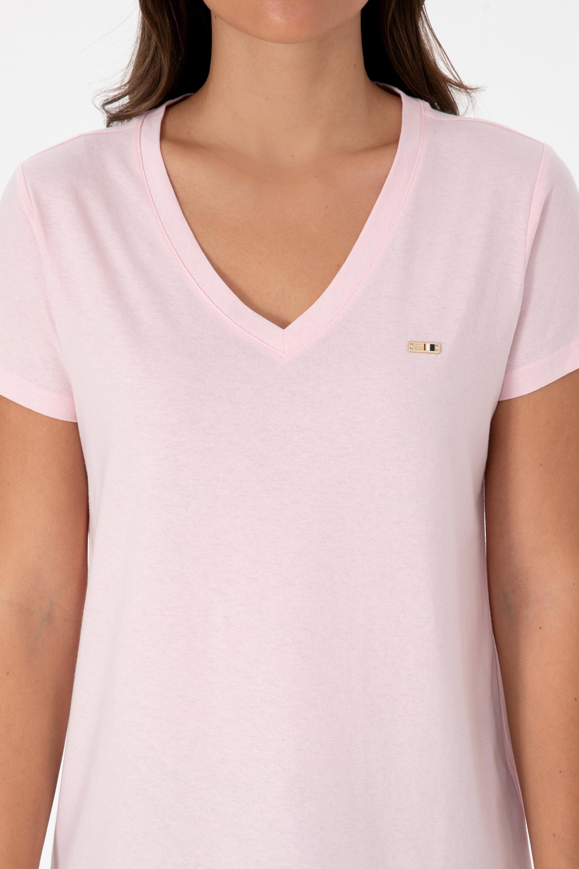 Kadın Açık Pembe Tişört