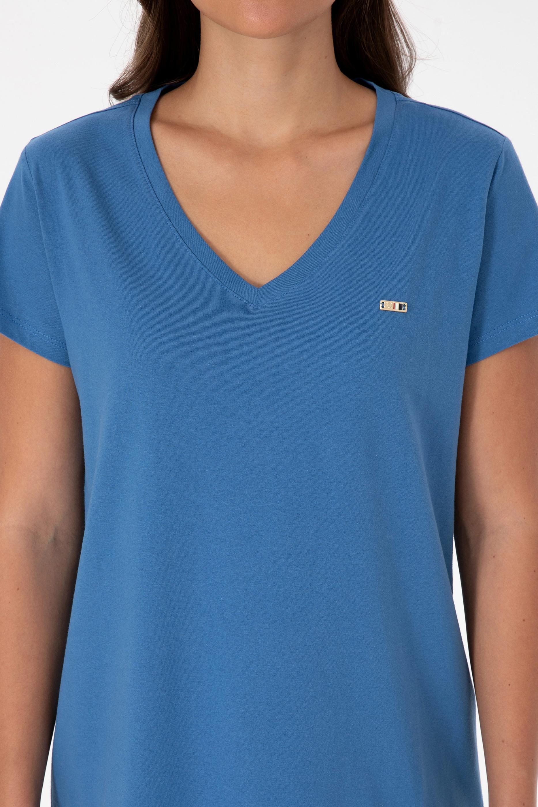 Kadın İndigo Tişört
