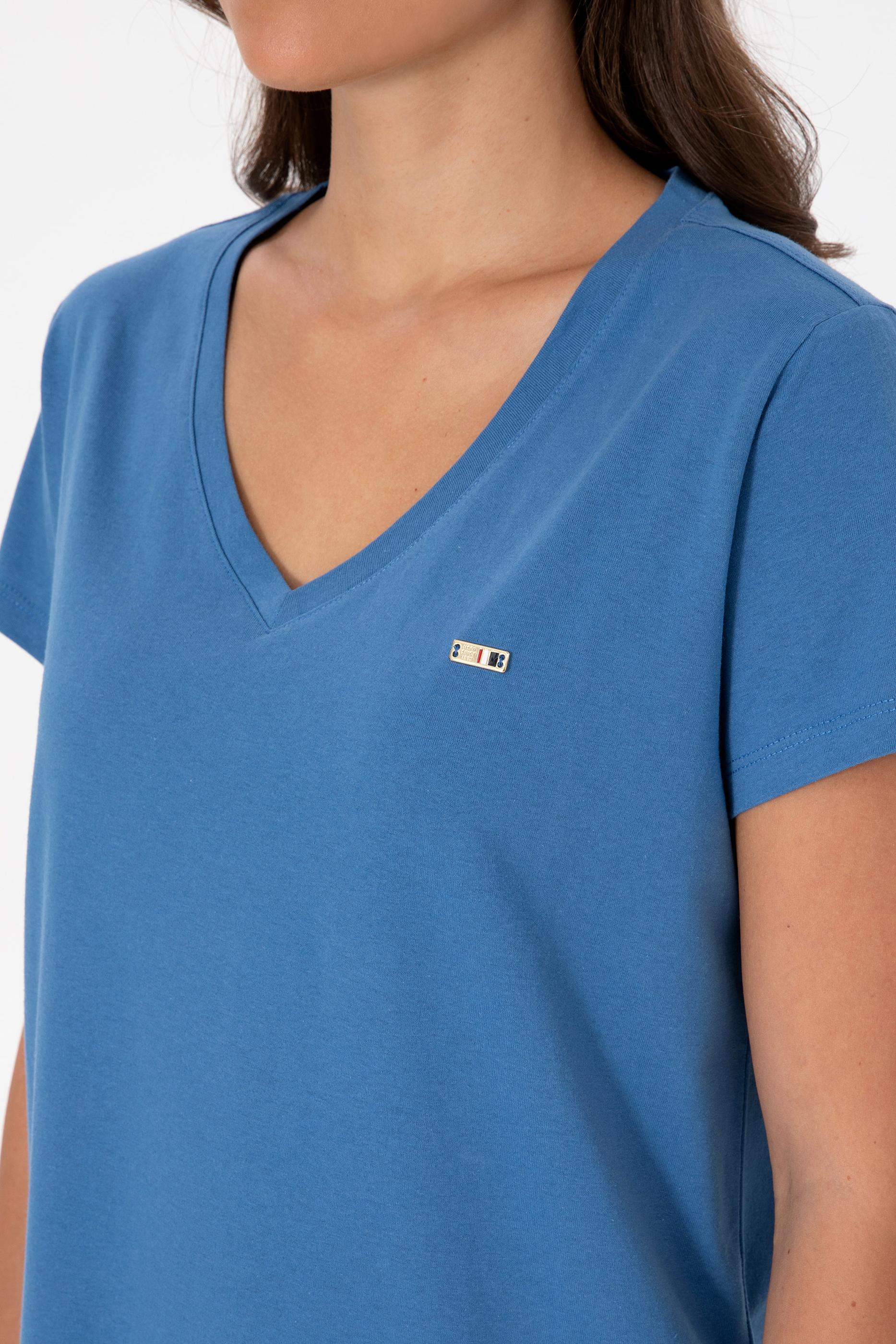 Kadın İndigo Tişört