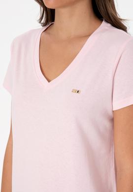 Kadın Açık Pembe Tişört - 50320026015