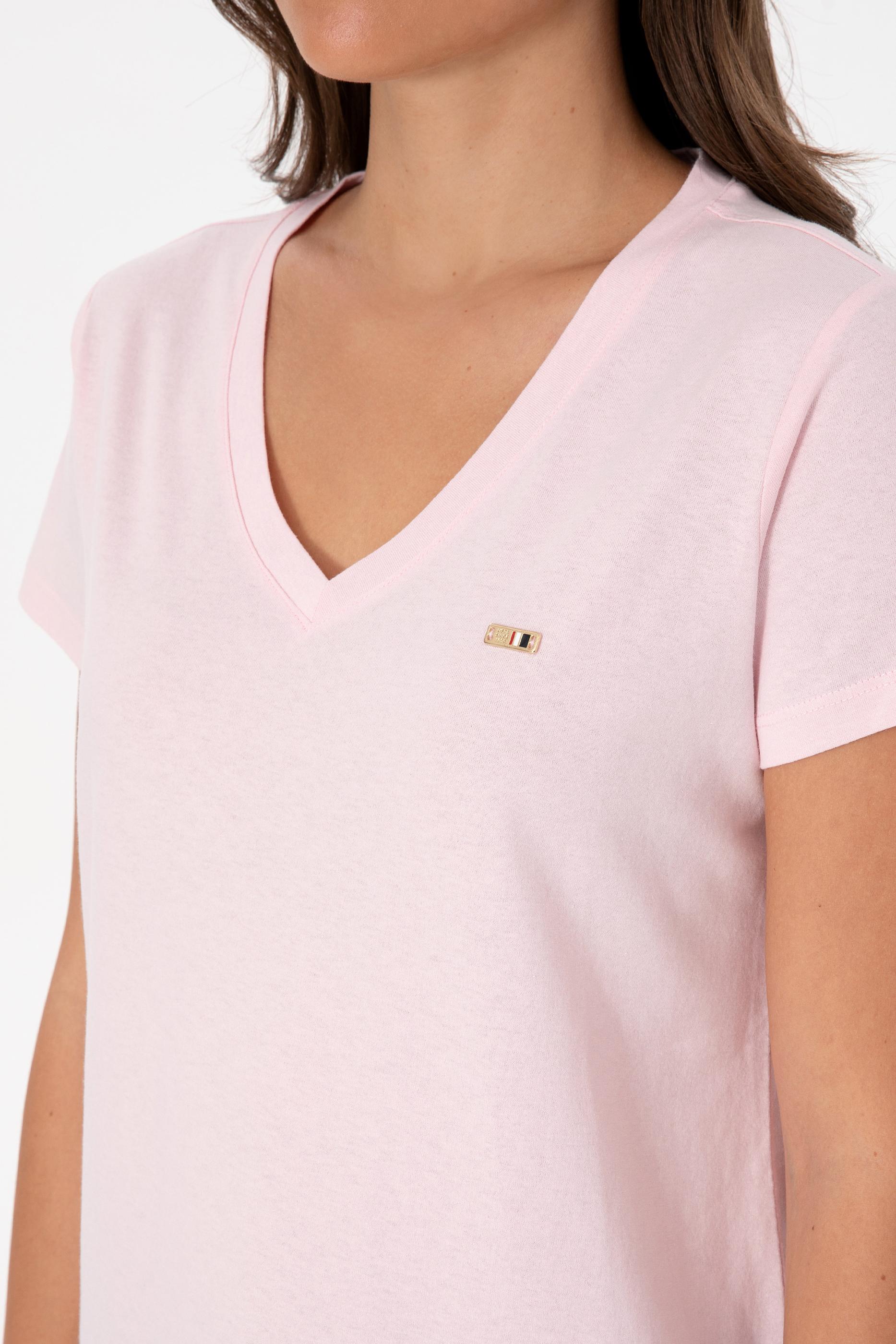 Kadın Açık Pembe Tişört