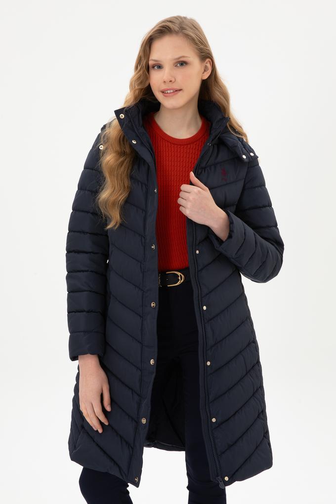 Kadın Lacivert Kaban