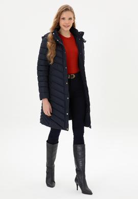 Kadın Lacivert Kaban - 50312015004