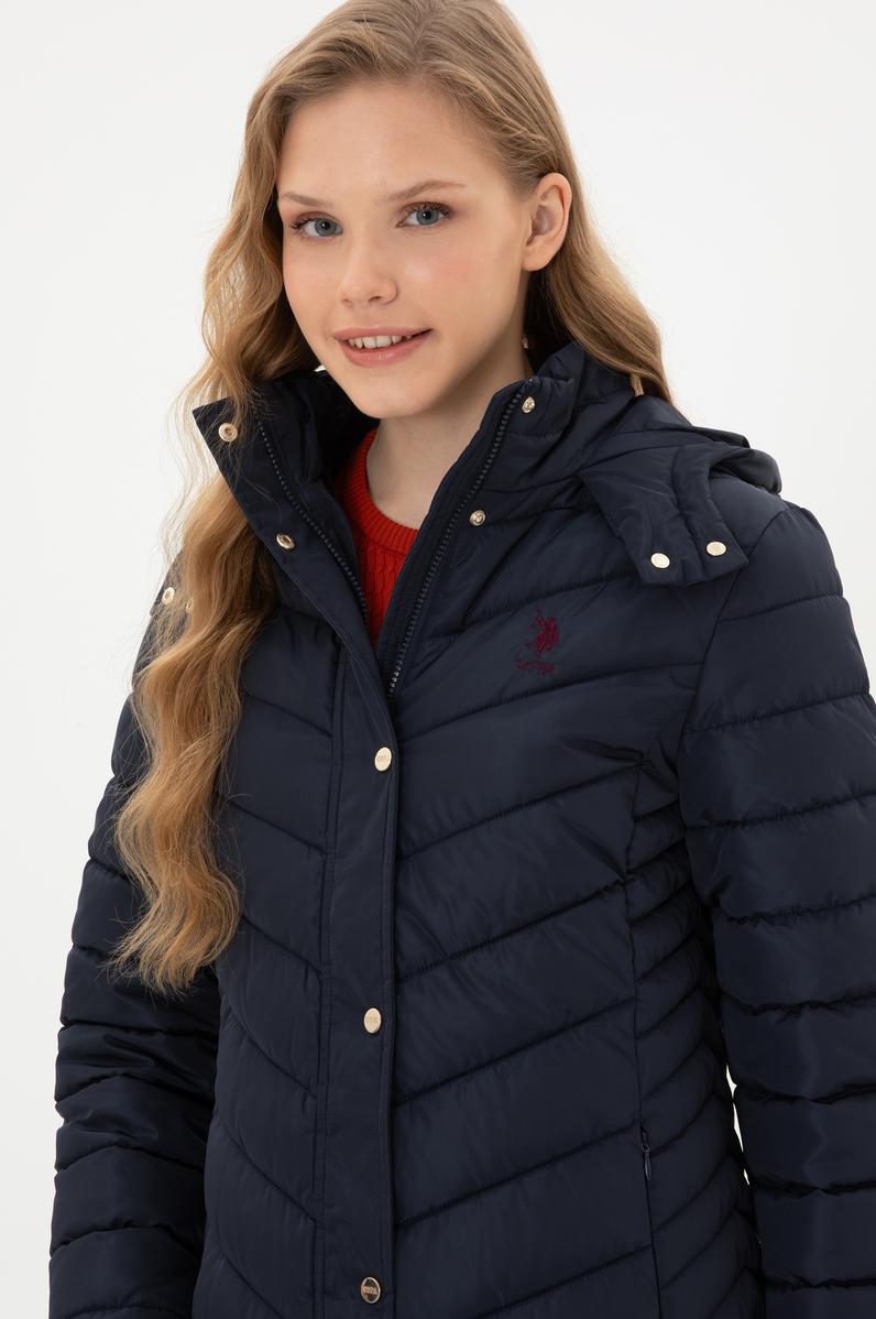 Kadın Lacivert Kaban