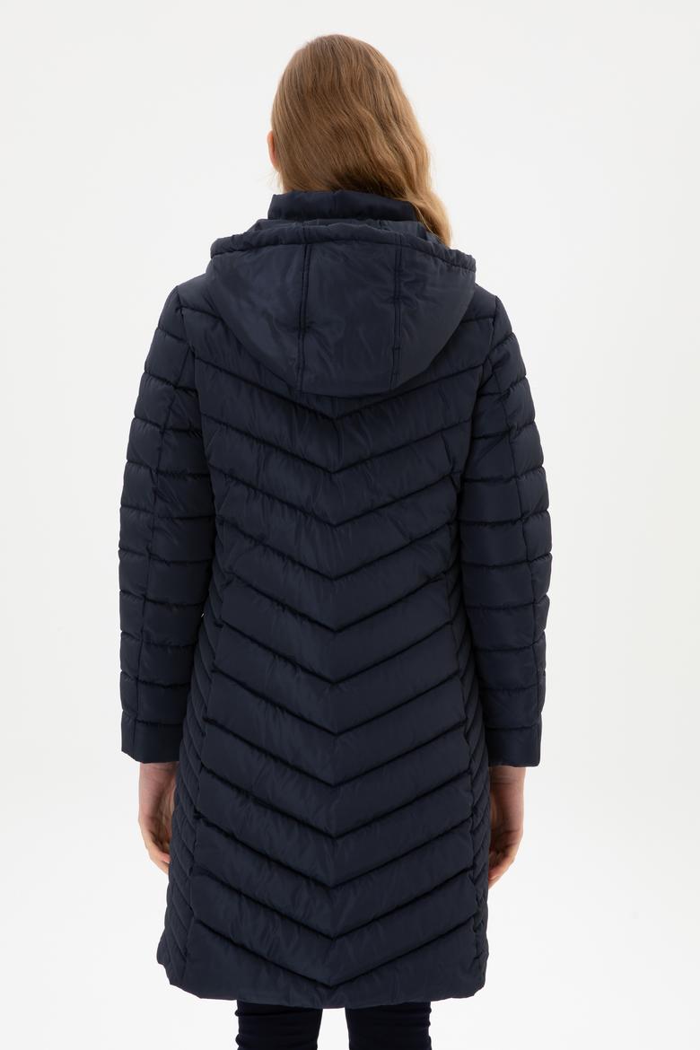 Kadın Lacivert Kaban - 50312015004