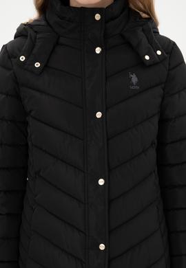 Kadın Siyah Kaban - 50312015014