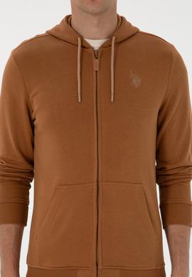 Erkek Camel Örme Hırka - 50313748097