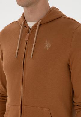 Erkek Camel Örme Hırka - 50313748097