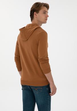 Erkek Camel Örme Hırka - 50313748097