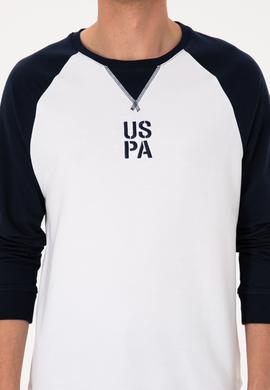 Erkek Bisiklet Yaka Regular Fit Lacivert İnce Sweatshirt - 50315420068