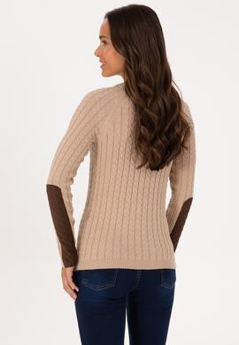 Kadın Kum Melanj Basic Kazak - 50307728012