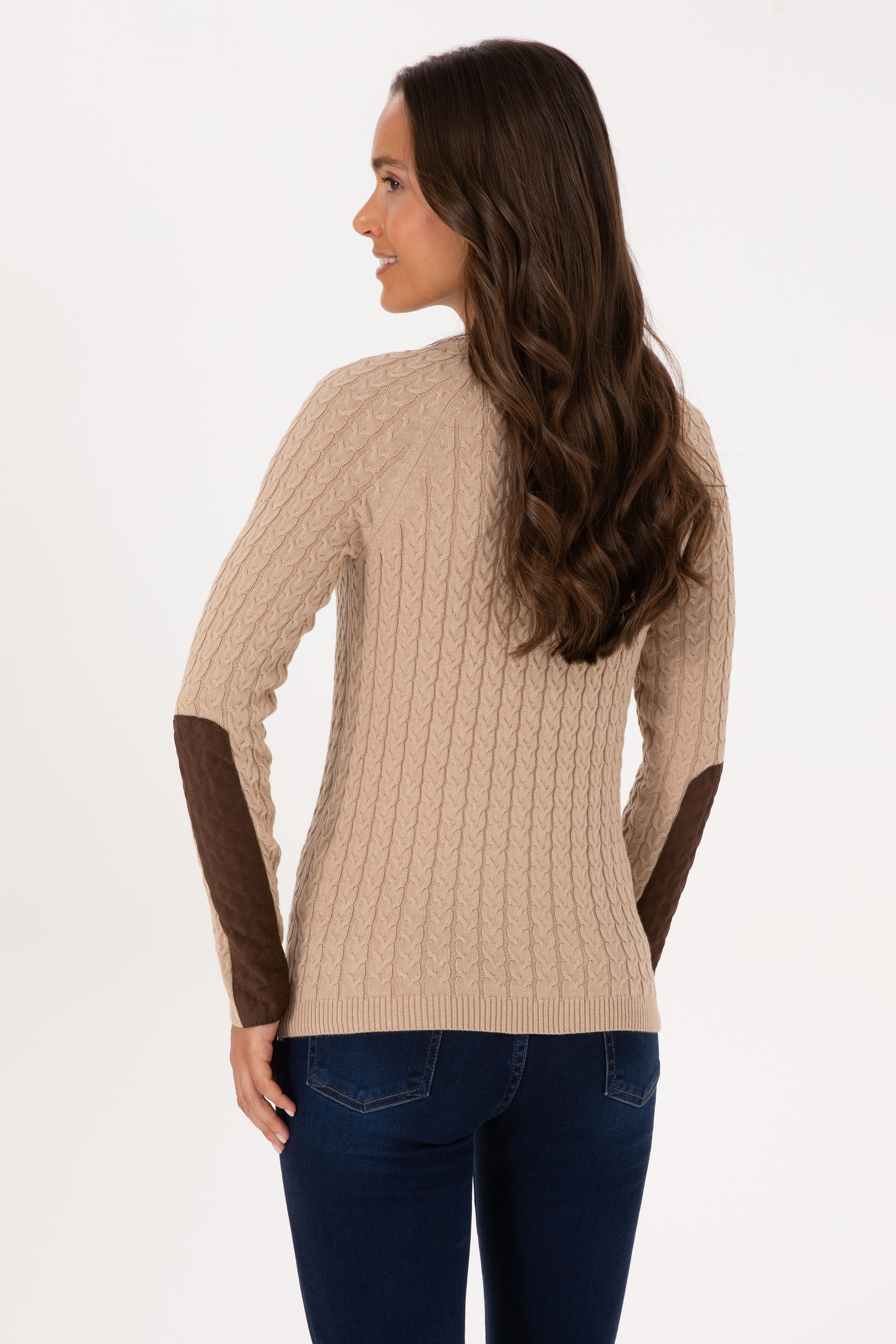 Kadın Kum Melanj Basic Kazak - 50307728012