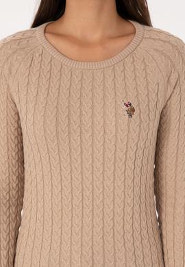 Kadın Kum Melanj Basic Kazak - 50307728012