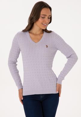 Kadın MOR Basic Kazak - 50307700027