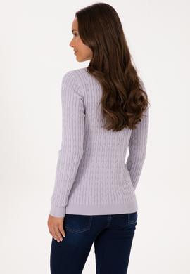 Kadın MOR Basic Kazak - 50307700027