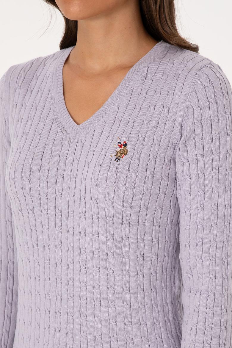 Kadın MOR Basic Kazak - 50307700027