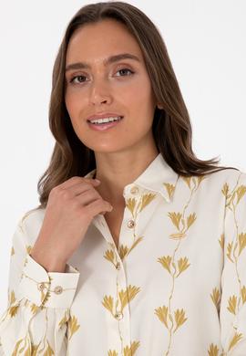 Kadın Krem Uzun Kollu Gömlek - 50308637004