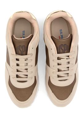 Kadın Bej Spor Ayakkabı - 50316403015