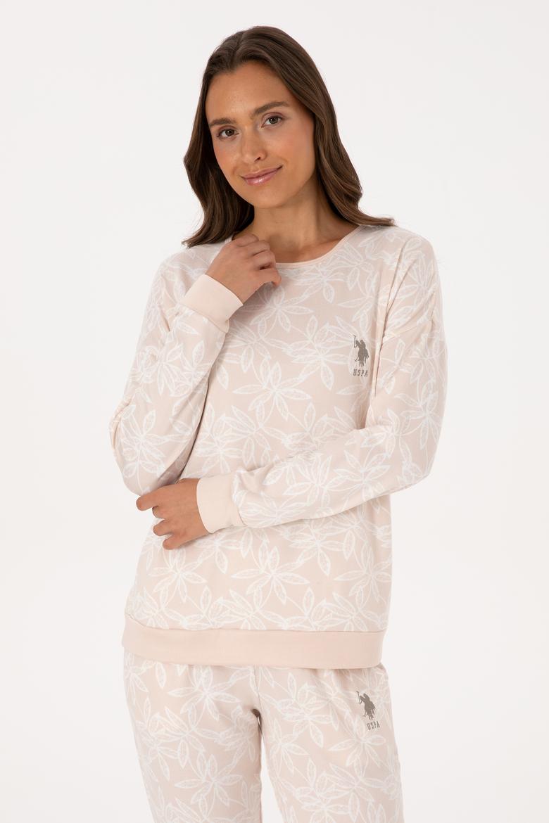 Kadın Krem Pijama Takımı - 50318876001