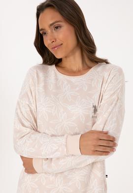 Kadın Krem Pijama Takımı - 50318876001