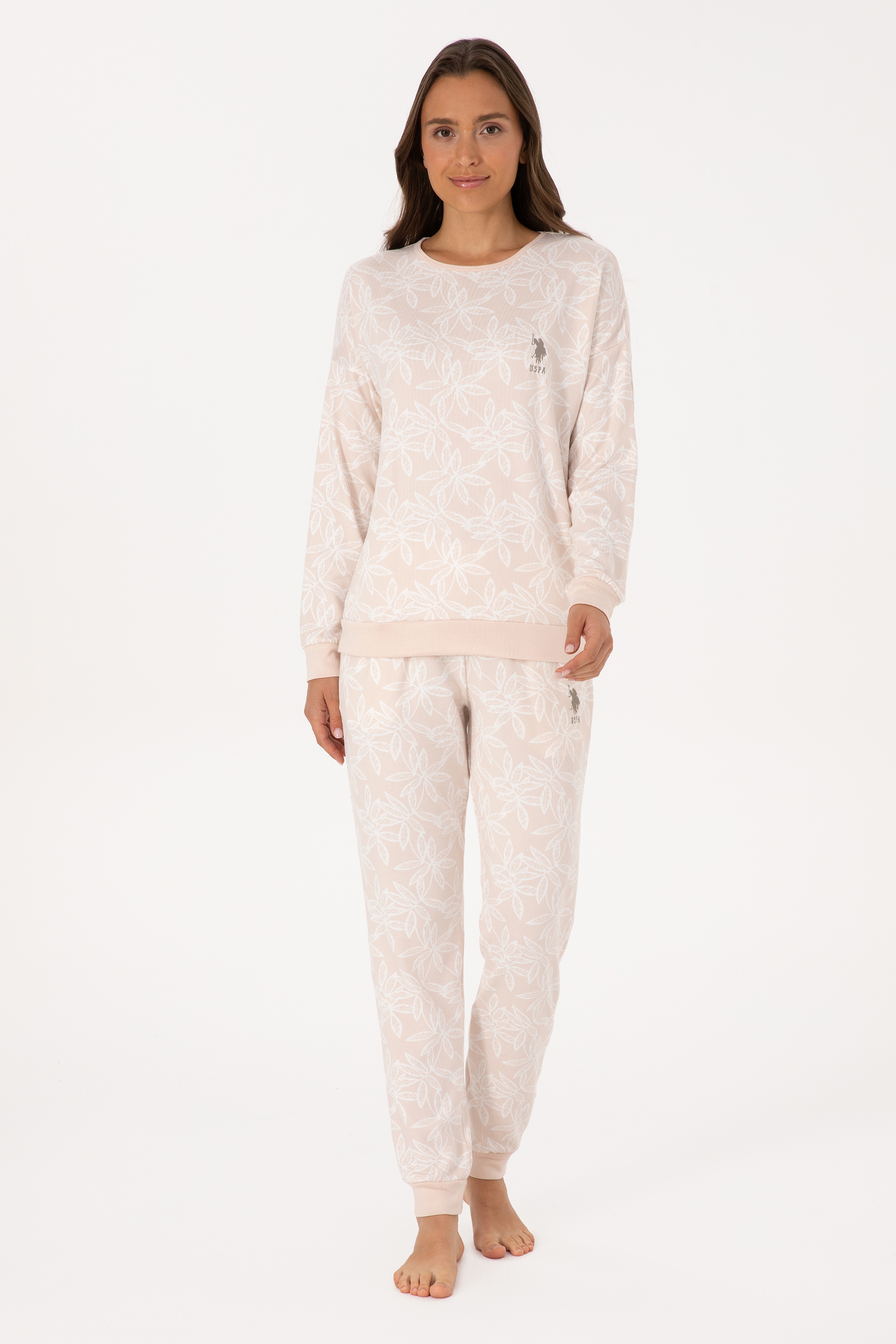 Kadın Krem Pijama Takımı - Image 4