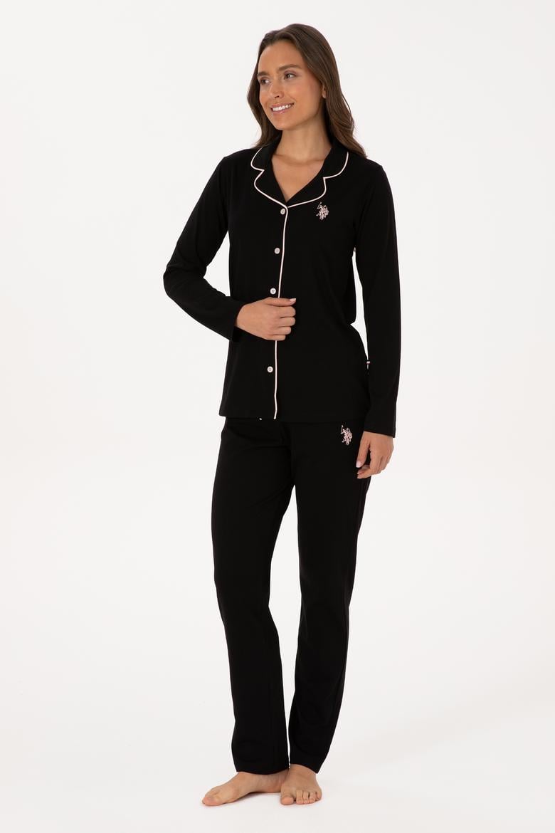 Kadın Siyah Pijama Takımı