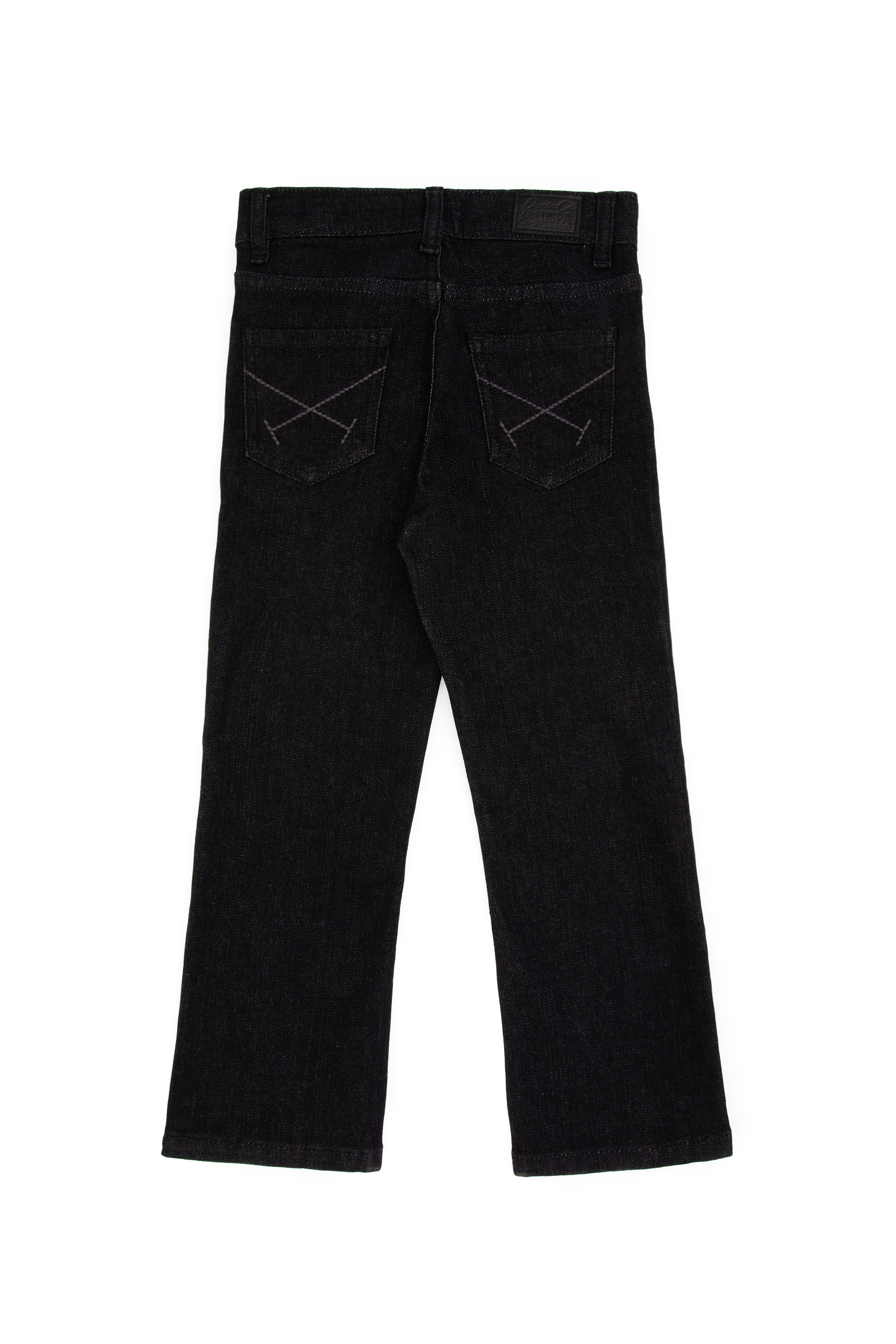 Kız Çocuk Siyah Slim Flare Jean Pantolon