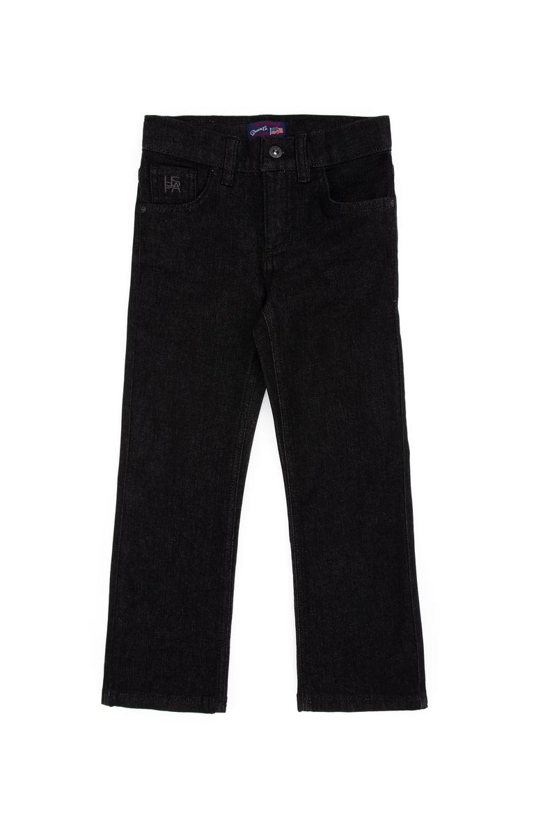 Kız Çocuk Siyah Slim Flare Jean Pantolon - 50317866001