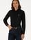 Kadın Siyah Uzun Kollu Basic Gömlek