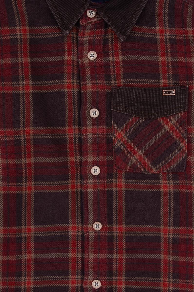 Erkek Çocuk Bordo Jean Gömlek