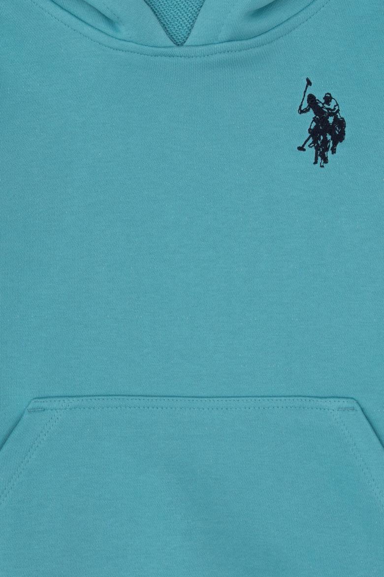 Erkek Çocuk Mint Basic Kapüşonlu Sweatshirt - 50308442006