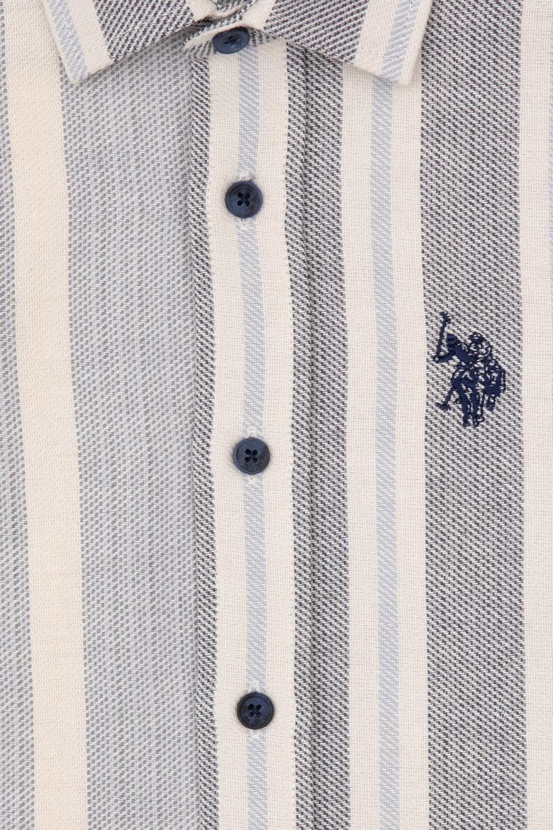 Erkek Çocuk Saks Uzun Kollu Gömlek - 50316691002