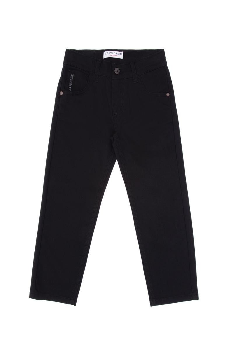Erkek Çocuk Siyah Kanvas Pantolon